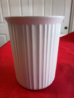 Corning Ware French White Utensil Crock